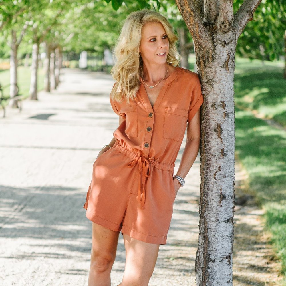 NWT Sanctuary Landscape Romper XS, S, M, L, XL